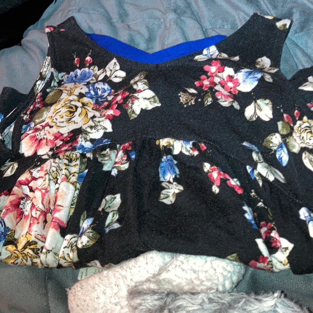 Floral tank top